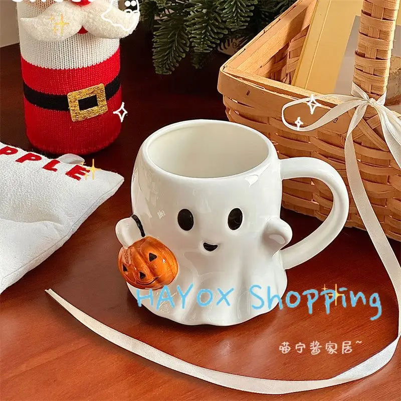 Cute Ghost Ceramic Mug