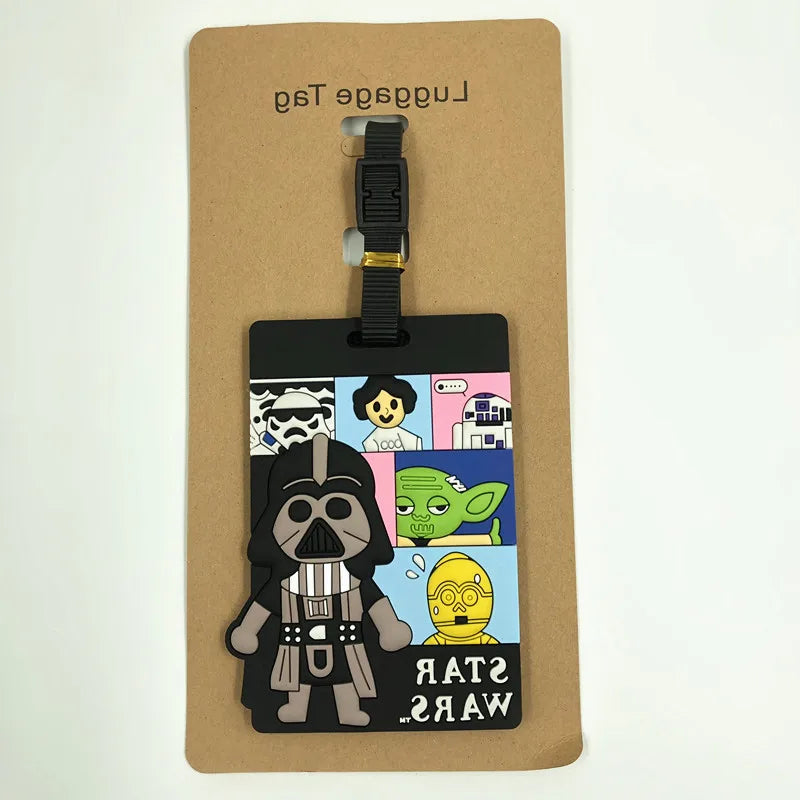 Star Wars PVC Soft Rubber Luggage Tag