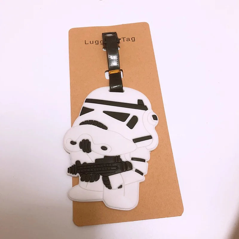 Star Wars PVC Soft Rubber Luggage Tag