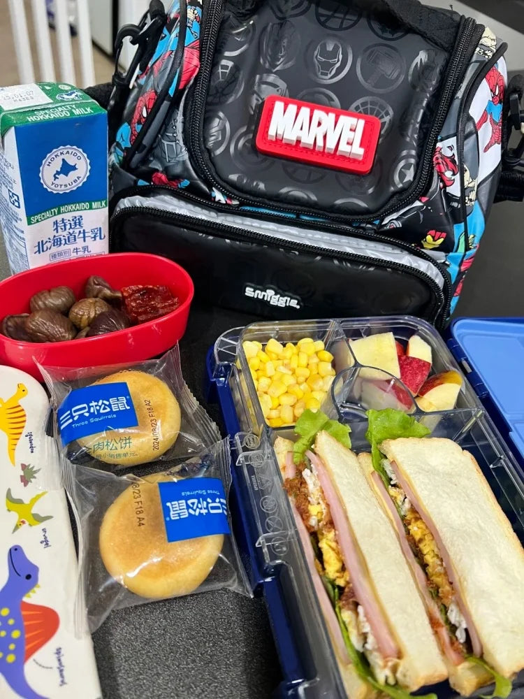 Smiggle Spiderman Backpack For Boys or Girls with Matching Cups and Lunchbags