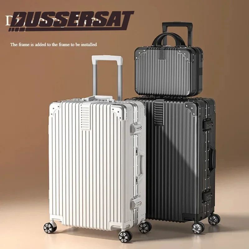 100% Aluminum Magnesium Alloy Luggage Trolley