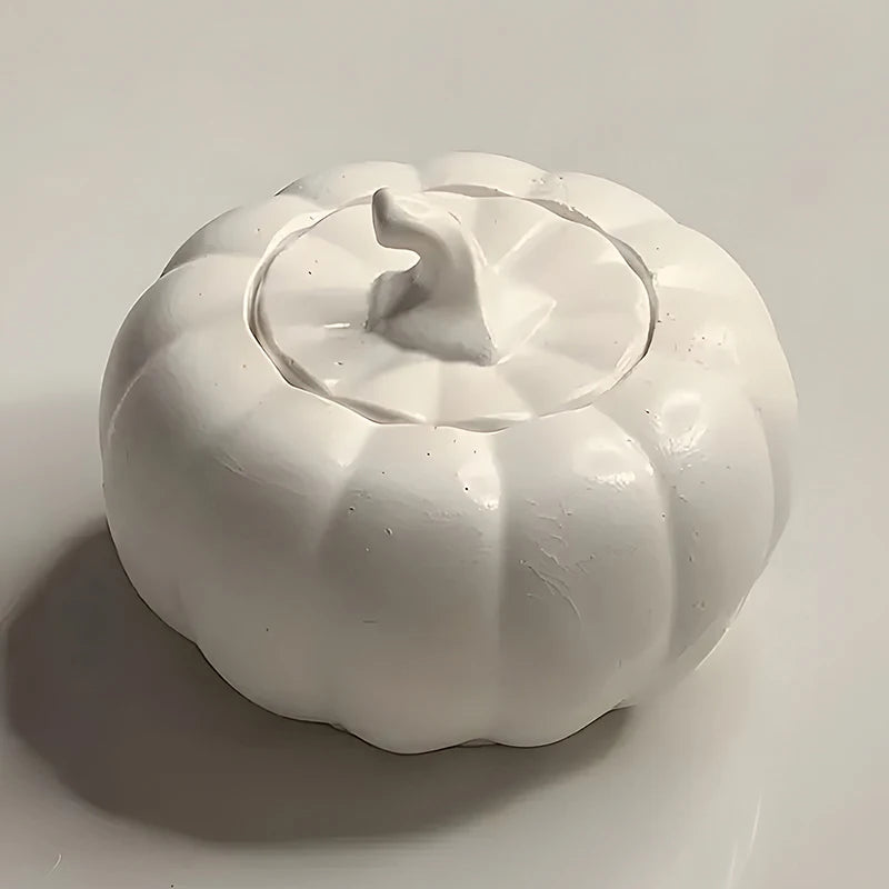DIY Silicone Resin Pumpkin Candle or Jar Mold
