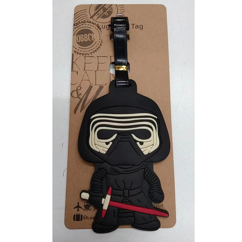 Star Wars PVC Soft Rubber Luggage Tag