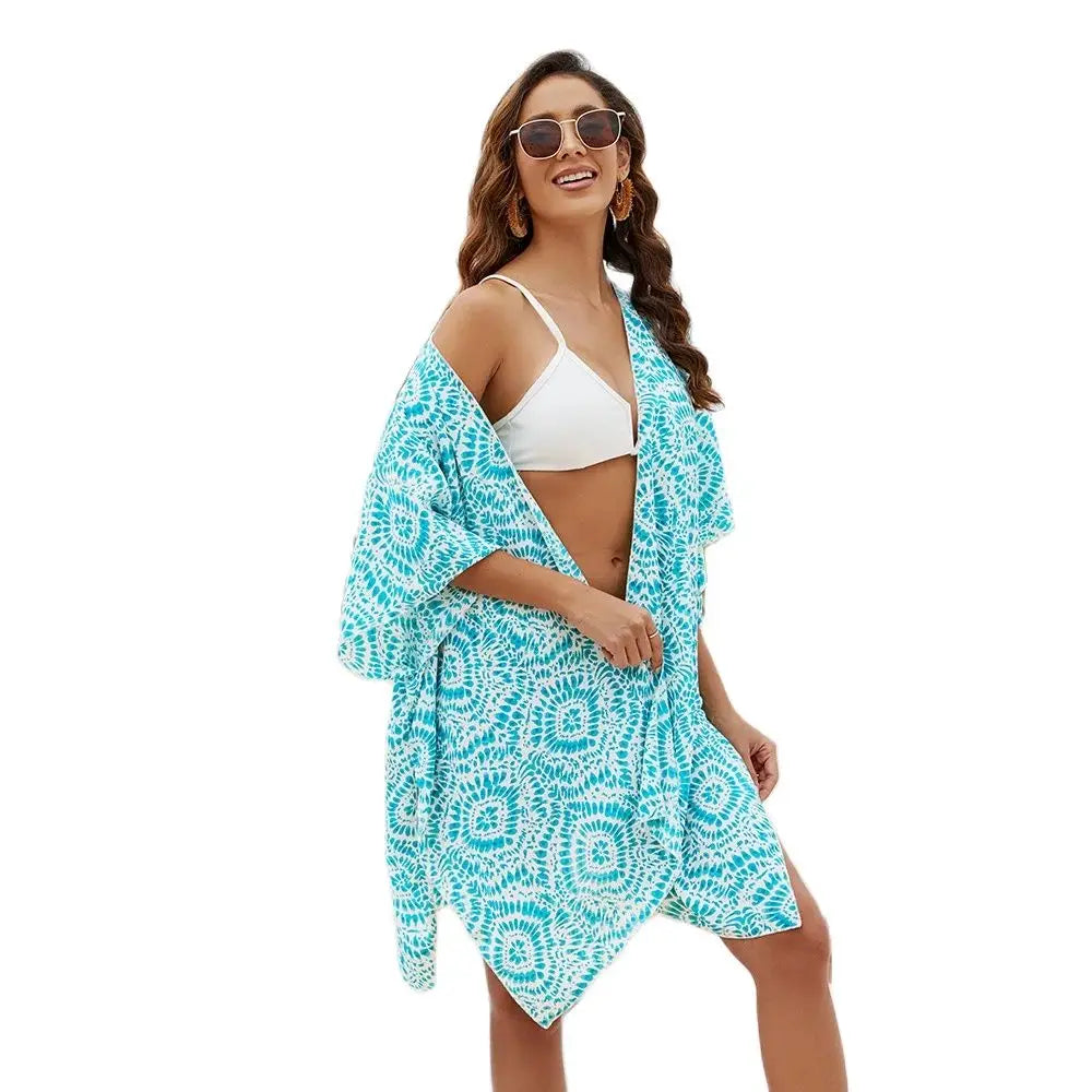 Boho Kimono Cardigan Loose Coverup