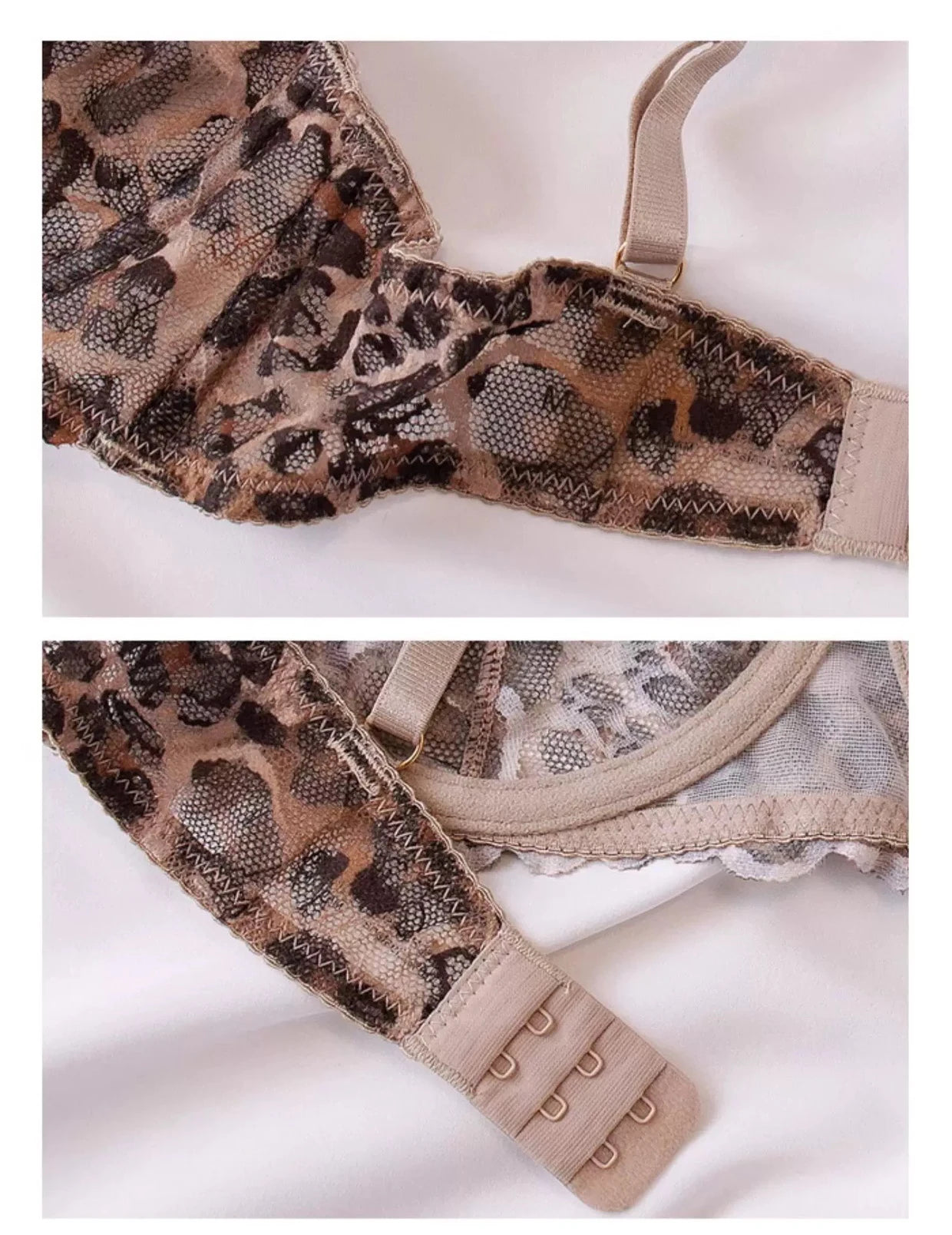 Sexy Leopard Bra and Panty Set