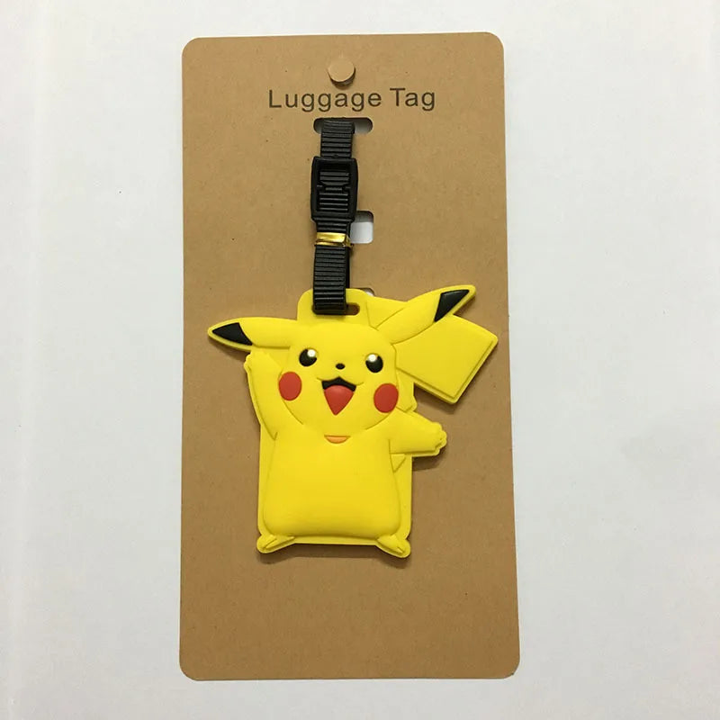 Pokemon Pikachu Gengar Luggage Tags