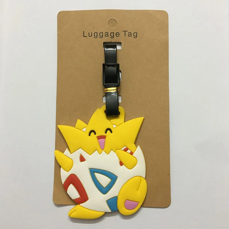 Pokemon Pikachu Gengar Luggage Tags