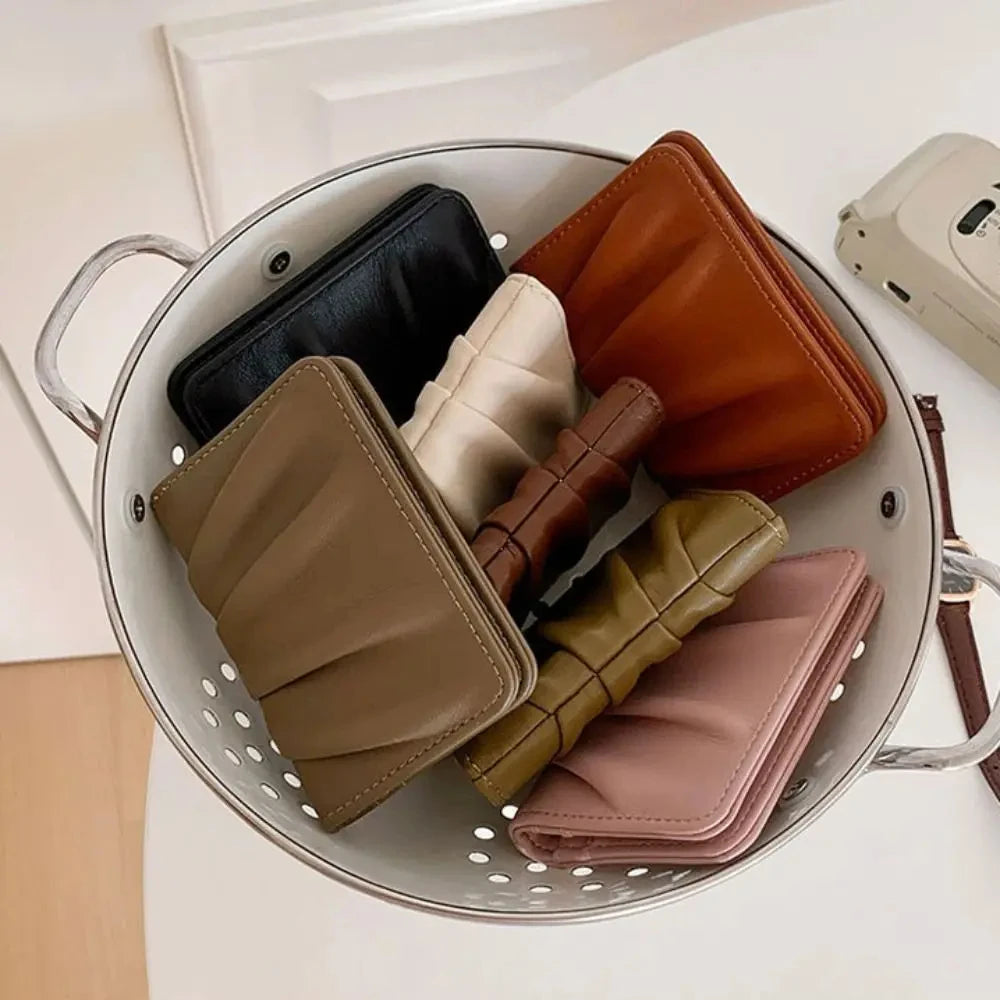 Solid Color Women Wallets