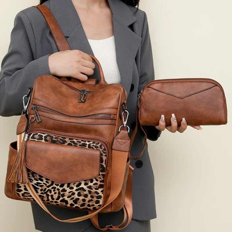 Large Womens Leather Backpacks