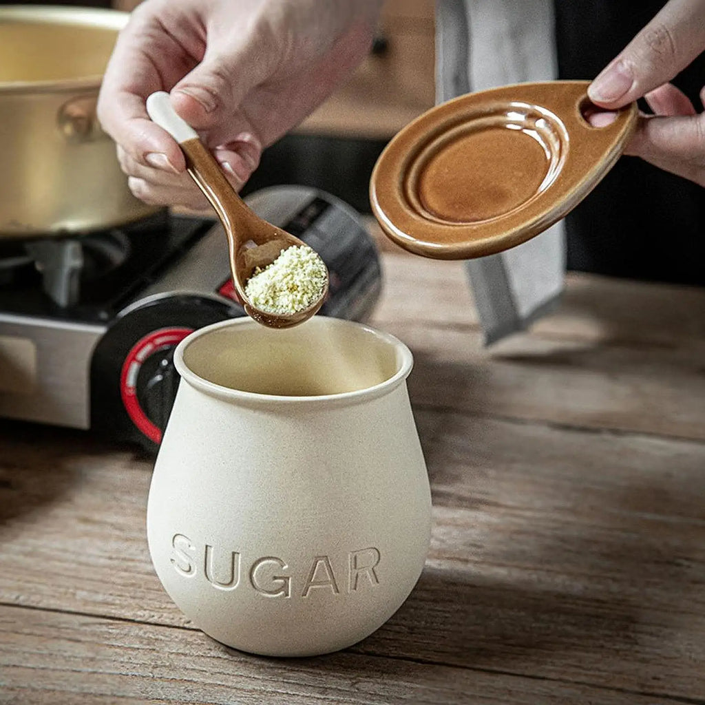 Sugar Pot Set for Countertop