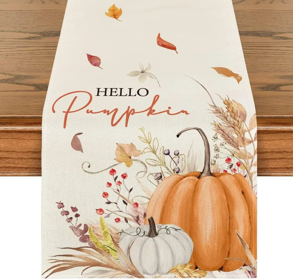 Thanksgiving Table Runner (Multiple Patterns and Sizes)