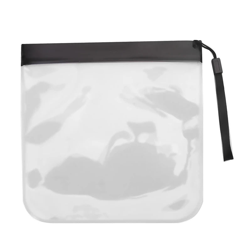 2pc Leakproof Transparent Travel Toiletry Bag