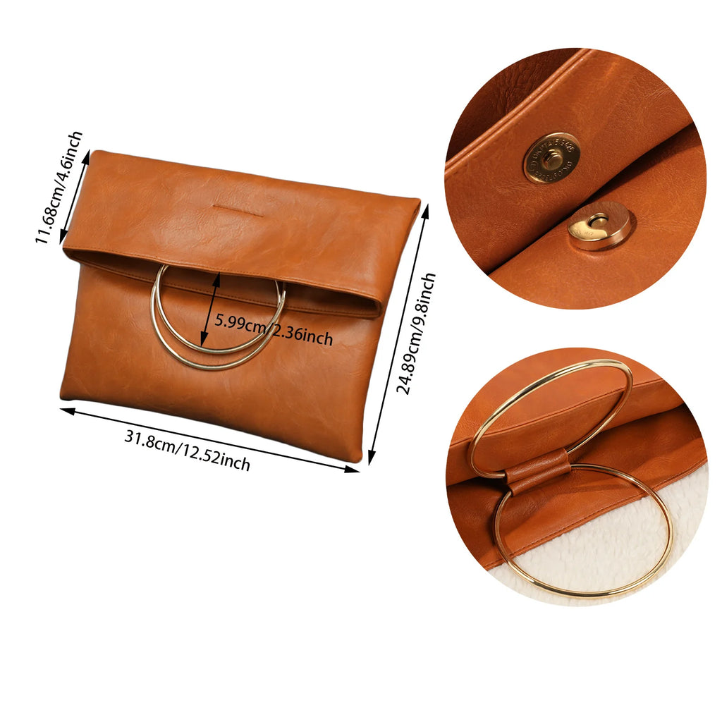 Clutch Purse Envelope Bag; Evening Bag