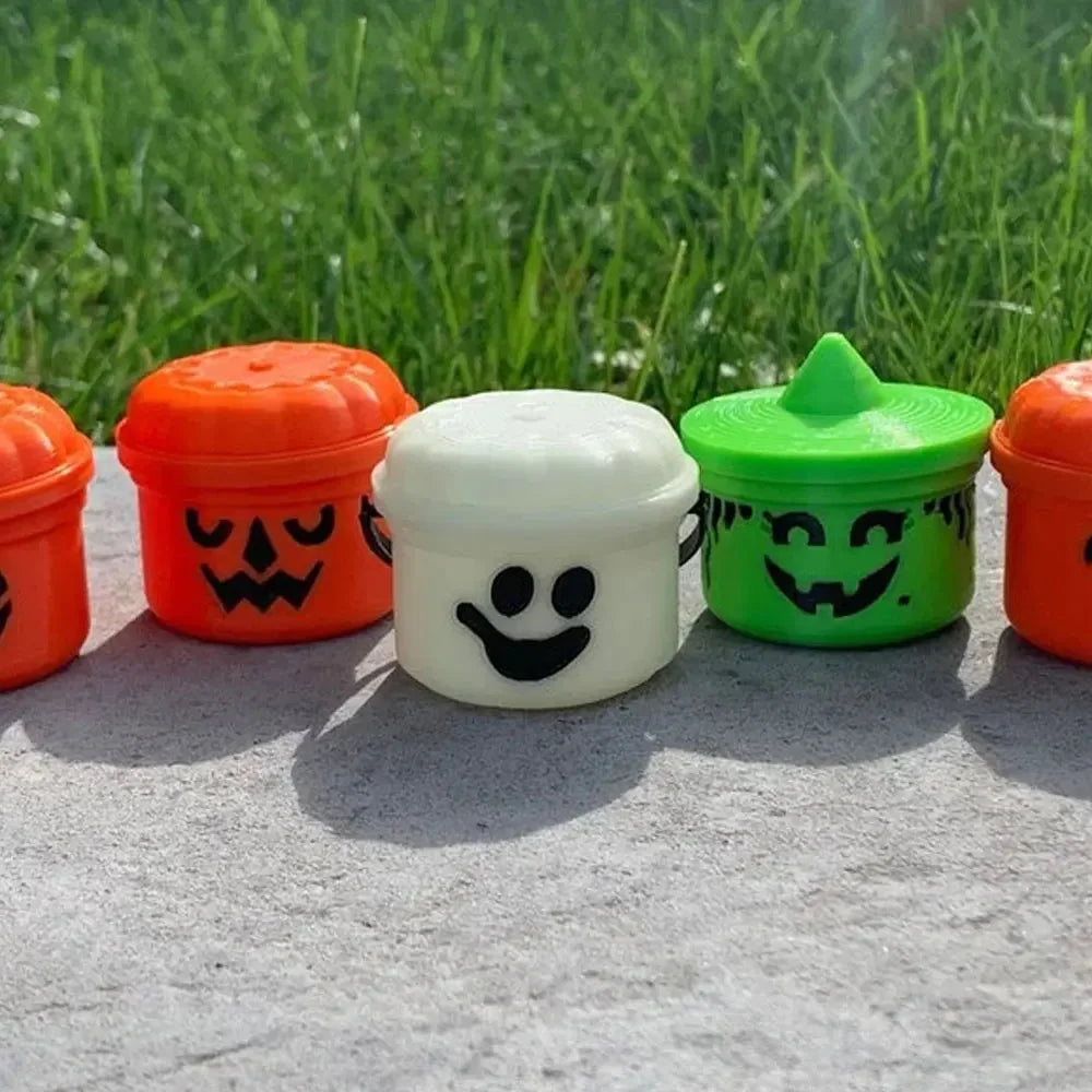 Small Halloween Pumpkin Trick or Treat Buckets For Party Favors