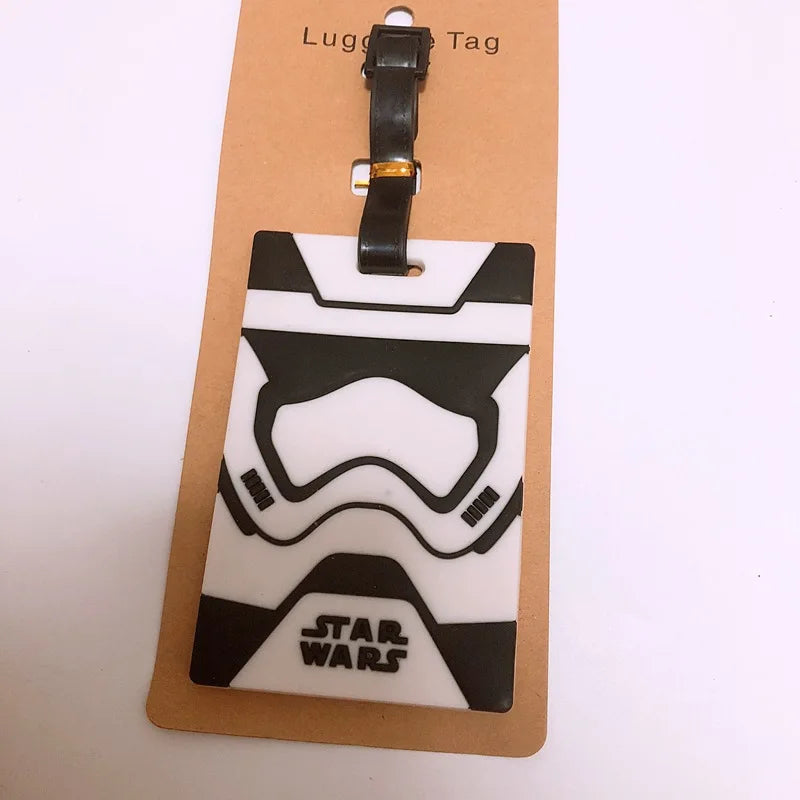 Star Wars PVC Soft Rubber Luggage Tag