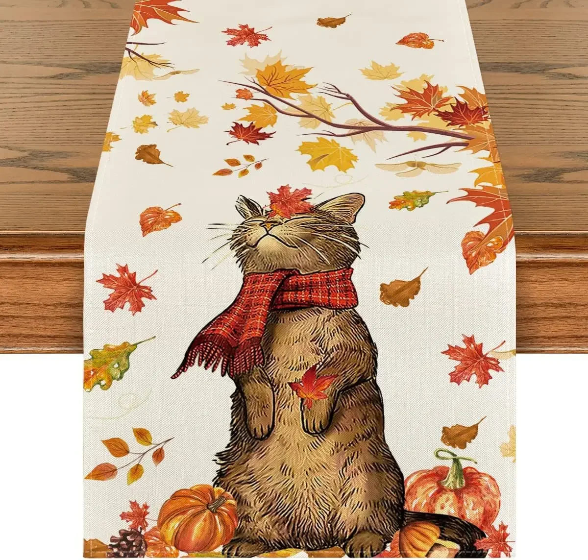 Thanksgiving Table Runner (Multiple Patterns and Sizes)