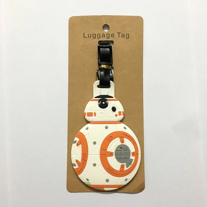 Star Wars PVC Soft Rubber Luggage Tag