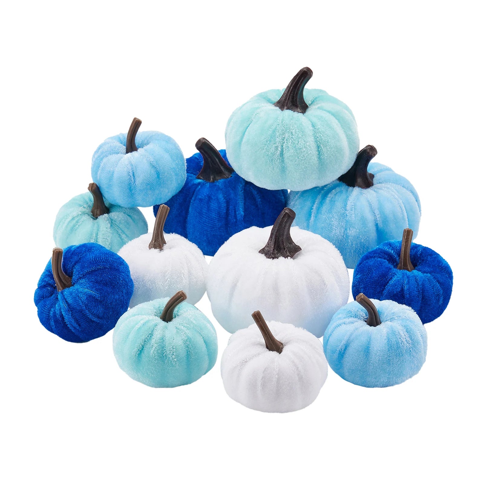 Halloween Artificial Velvet Pumpkins