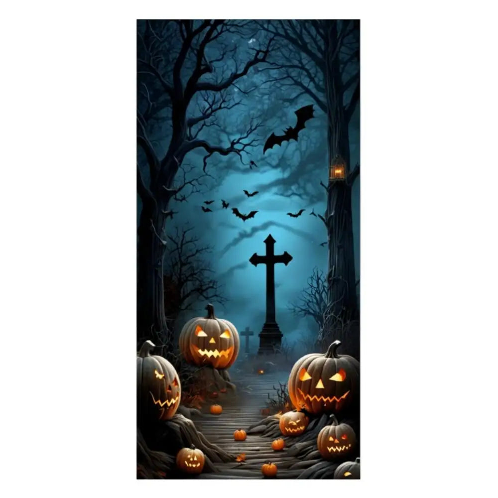 Halloween Door Decorations; Several Patterns to Choose From