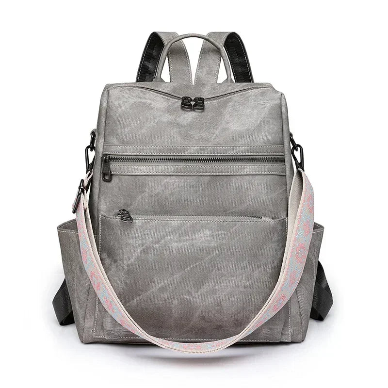 Women's Retro Large Capacity Travel Backpack
