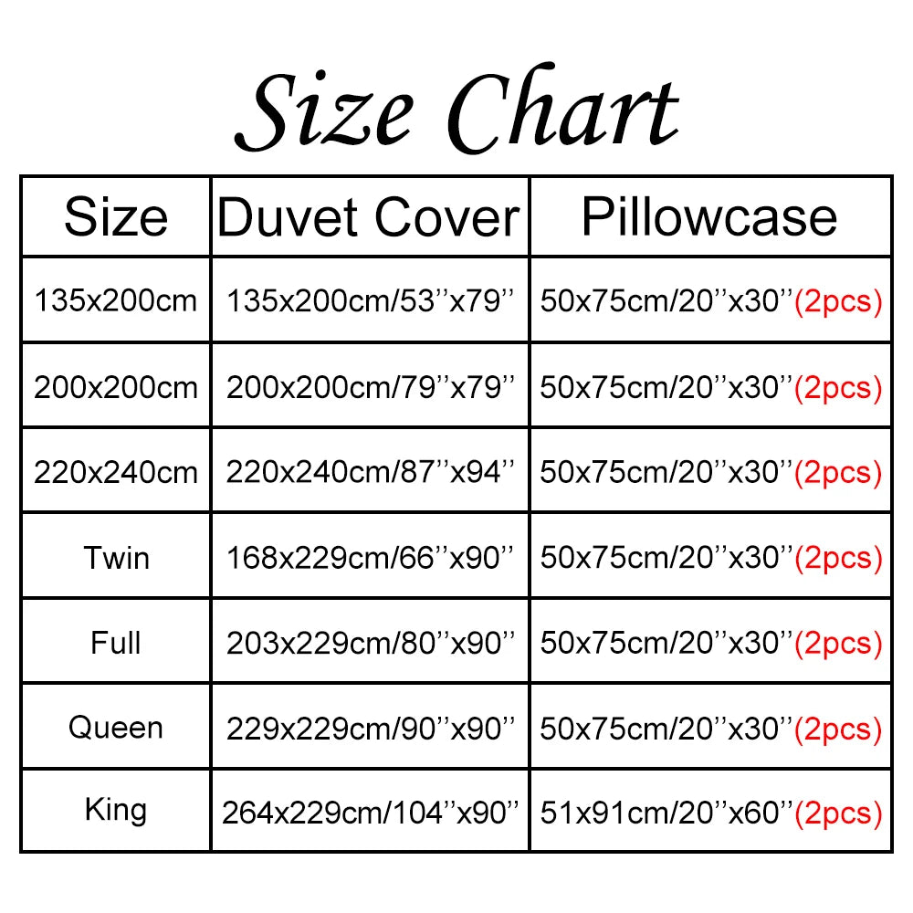 Big Pinch 3piece Pleat Duvet Cover
