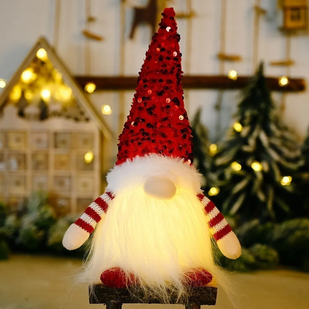 30cm Light Up Gnome Christmas Gnomes