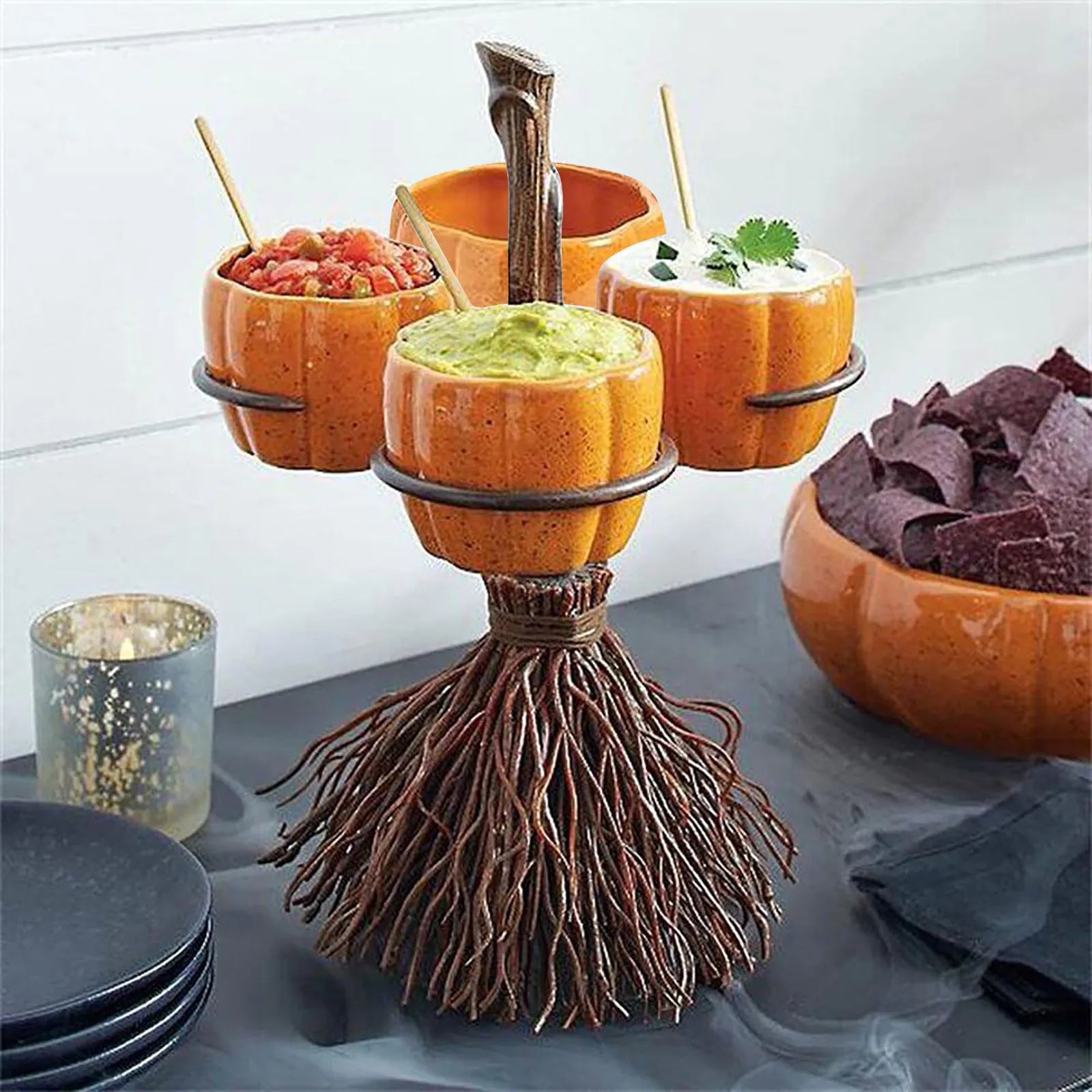 Pumpkin Snack Serving Bowl