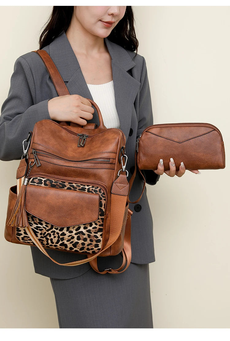 Large Womens Leather Backpacks