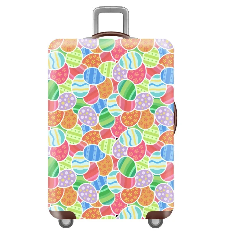Cute Patterned Luggage Elastic Protective Covers