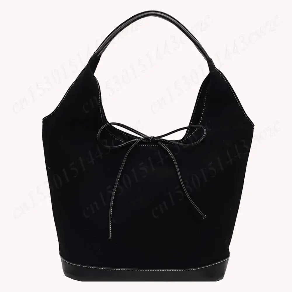 Designer Suede Tote Bag