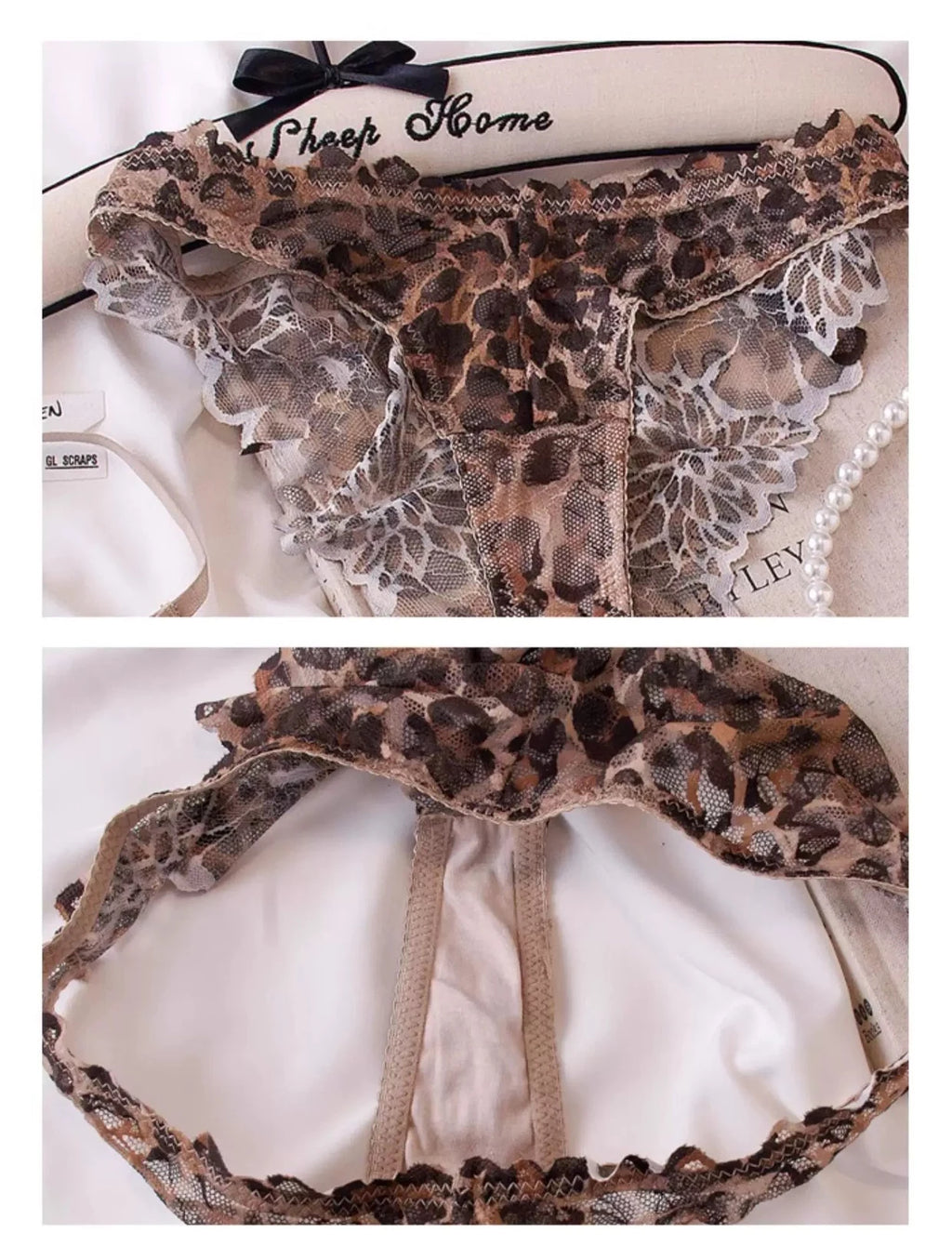 Sexy Leopard Bra and Panty Set