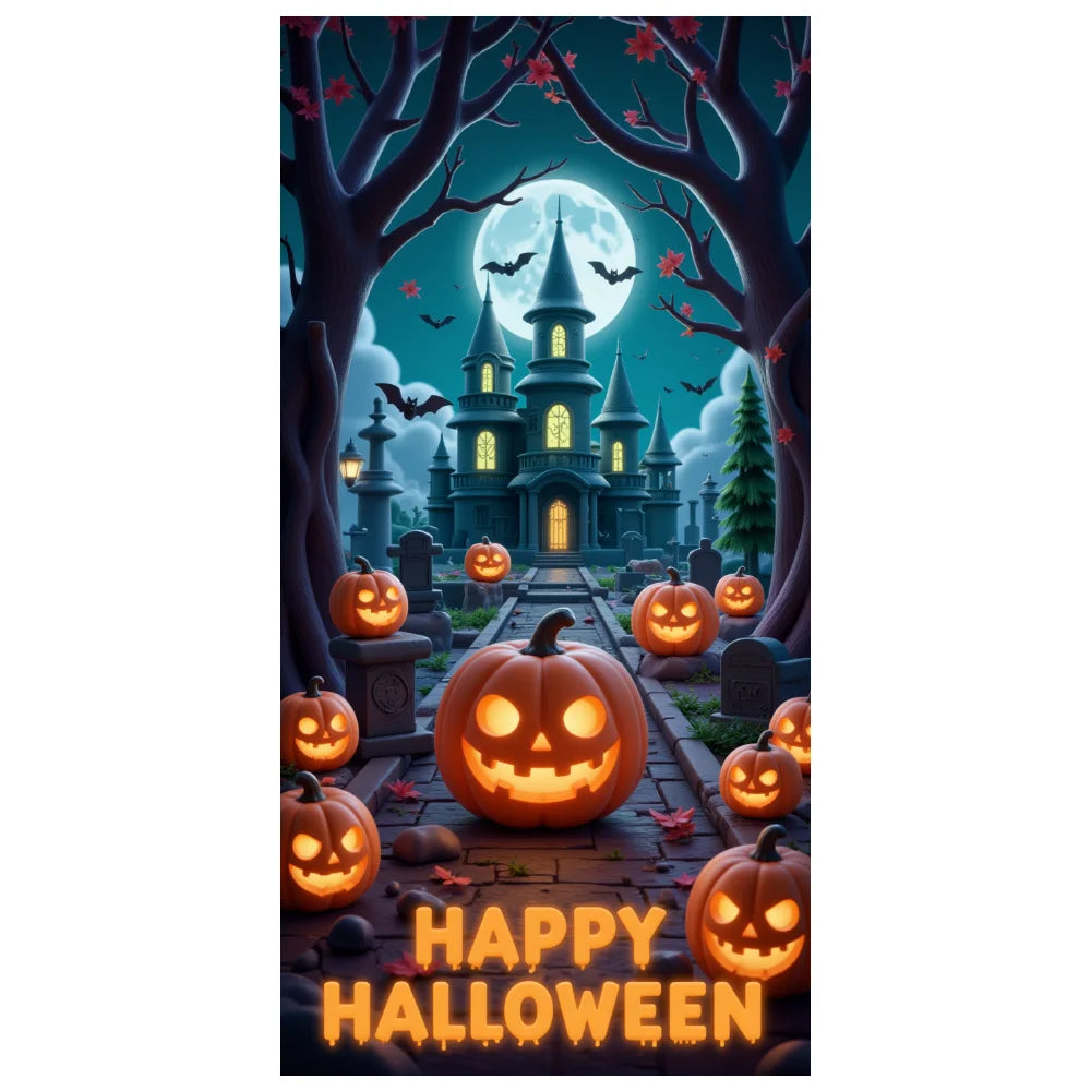 Halloween Door Decorations; Several Patterns to Choose From