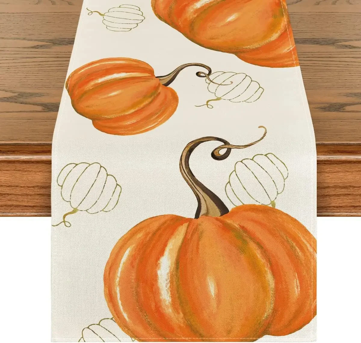 Thanksgiving Table Runner (Multiple Patterns and Sizes)
