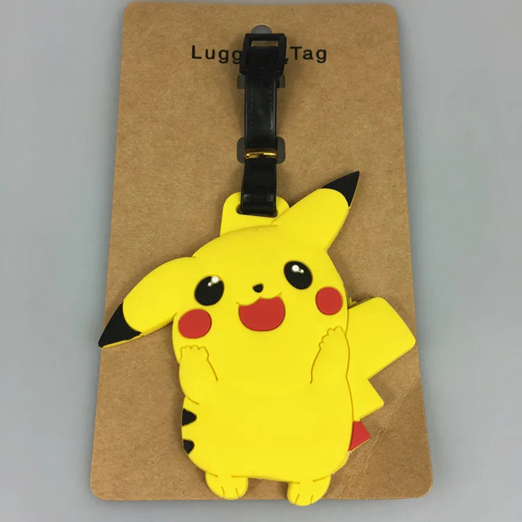 Pokemon Pikachu Gengar Luggage Tags