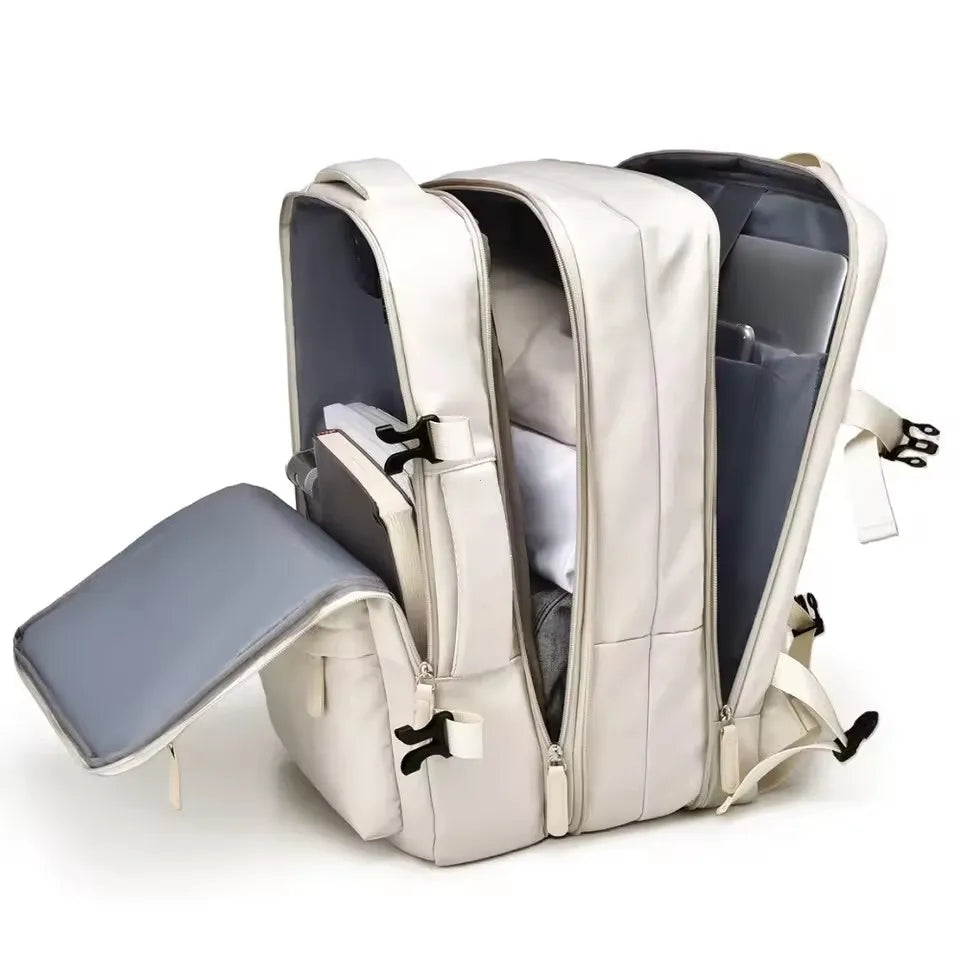 Airplane Travel Laptop Backpack Unisex