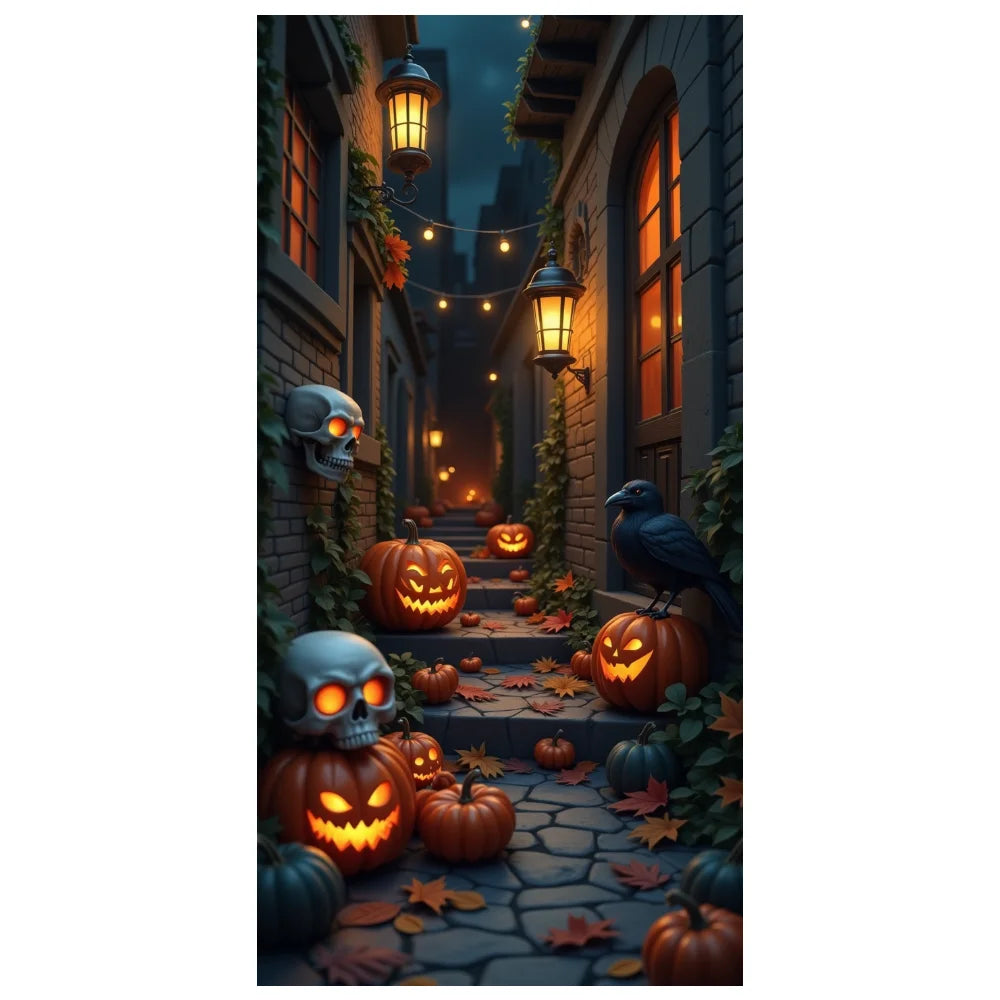 Halloween Door Decorations; Several Patterns to Choose From