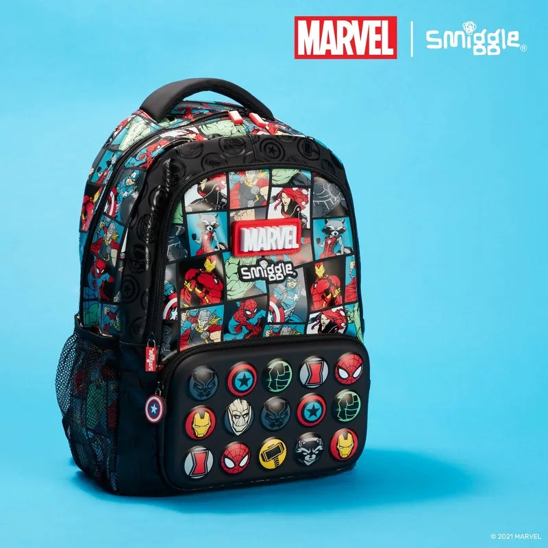Marvel Co-Branded Smiggle Large Capacity Backpacks