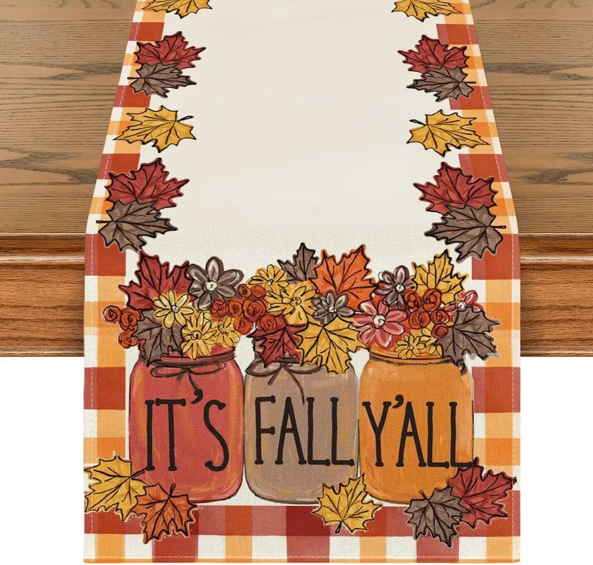 Thanksgiving Table Runner (Multiple Patterns and Sizes)