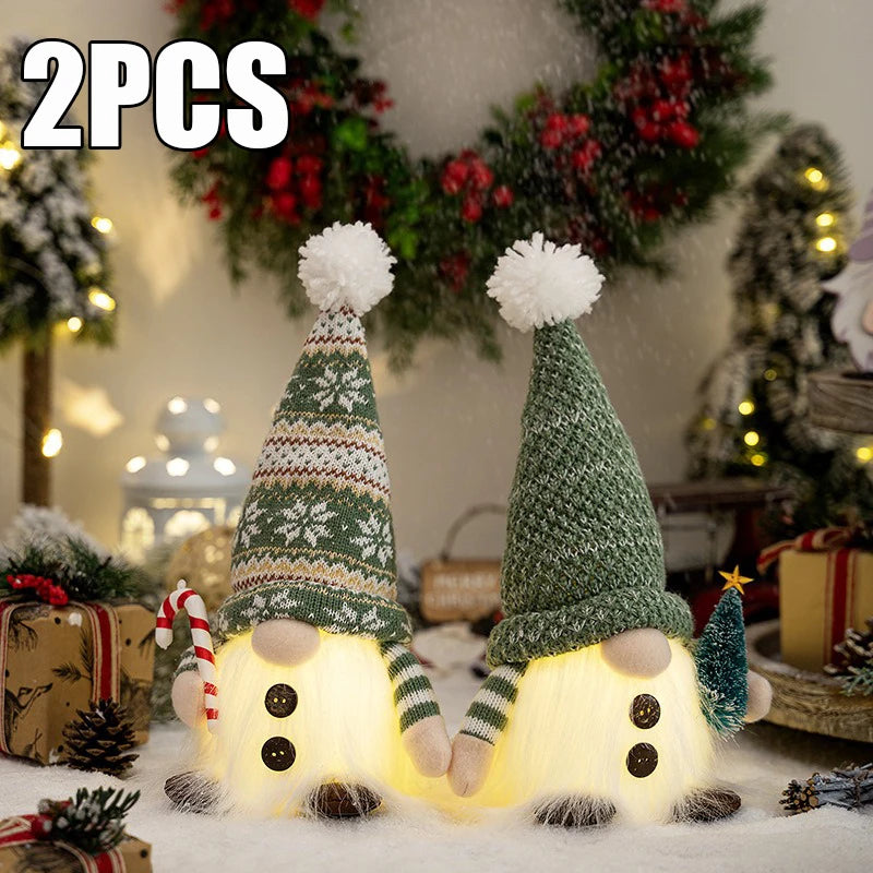 30cm Light Up Gnome Christmas Gnomes