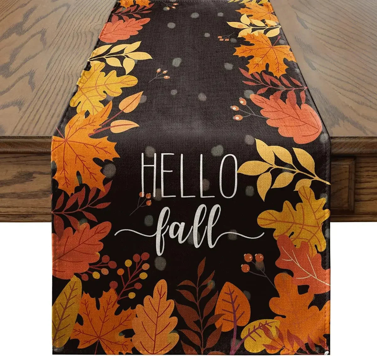 Thanksgiving Table Runner (Multiple Patterns and Sizes)