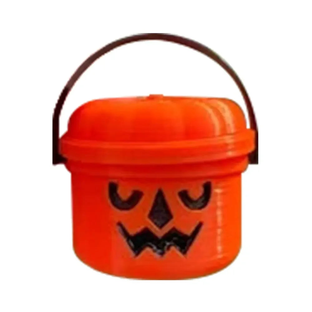 Small Halloween Pumpkin Trick or Treat Buckets For Party Favors