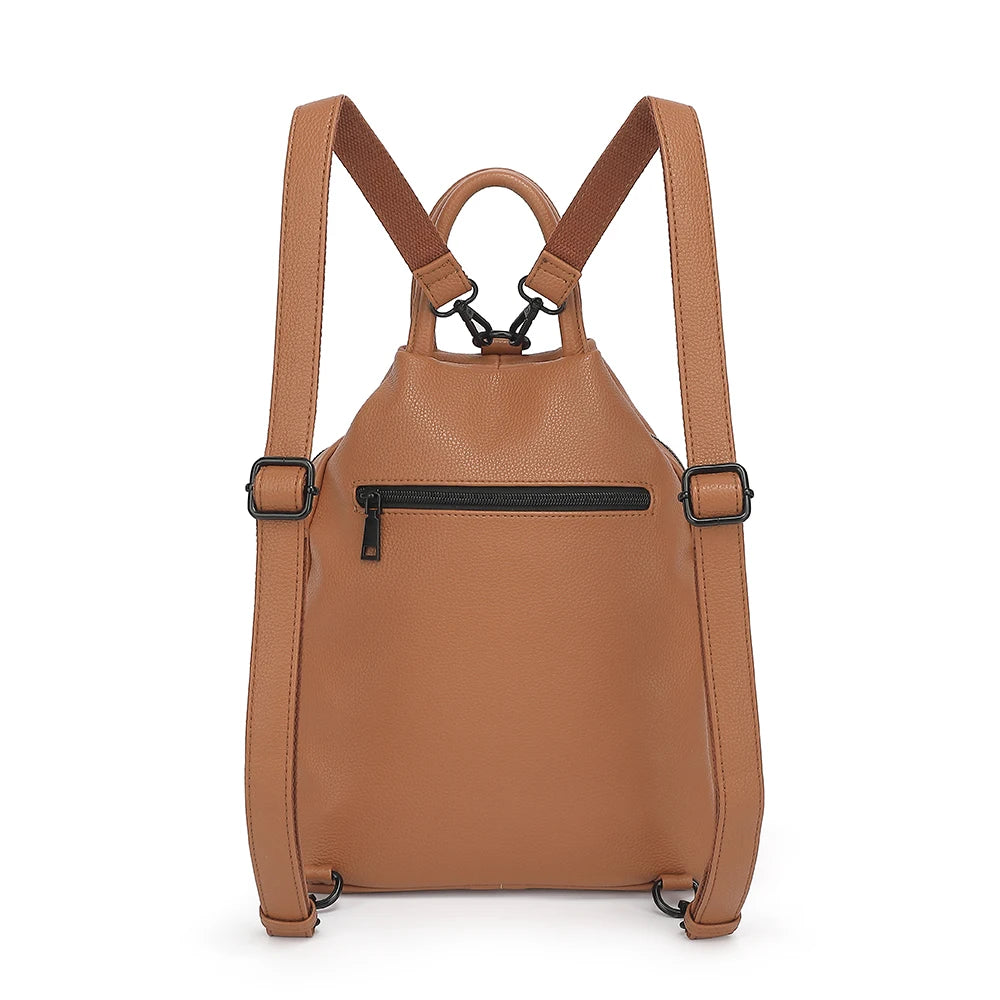 Leather Backpack Shoulder Bag