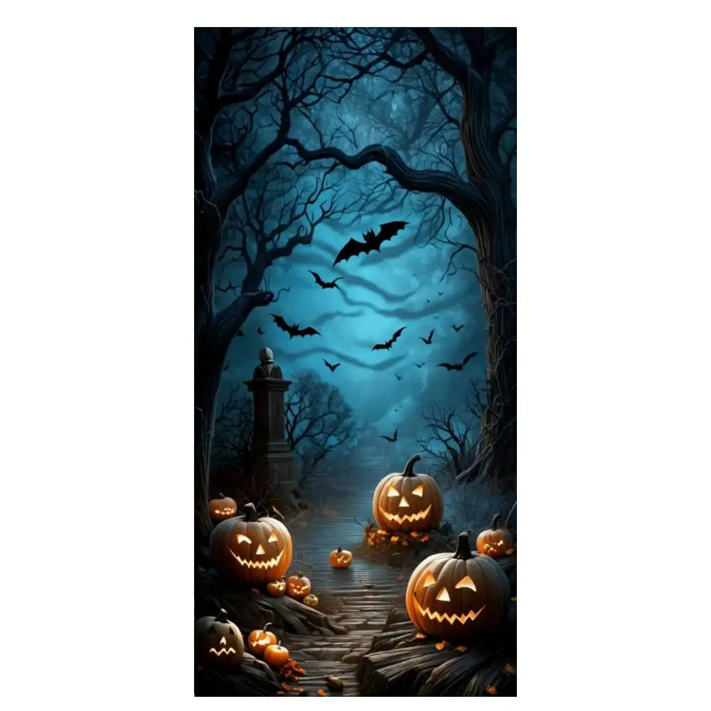 Halloween Door Decorations; Several Patterns to Choose From