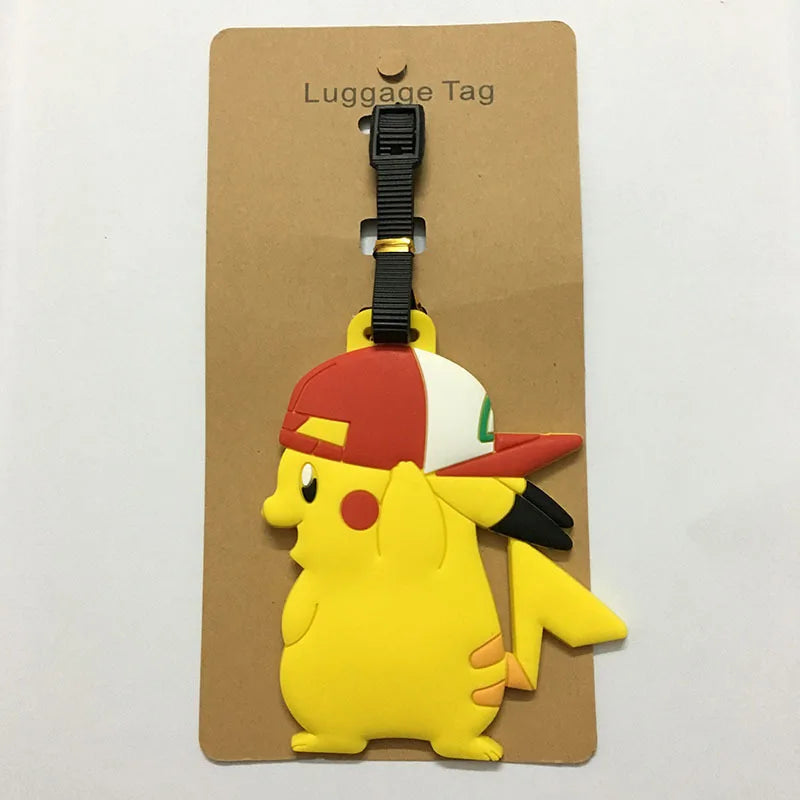 Pokemon Pikachu Gengar Luggage Tags