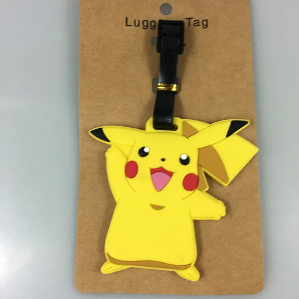 Pokemon Pikachu Gengar Luggage Tags