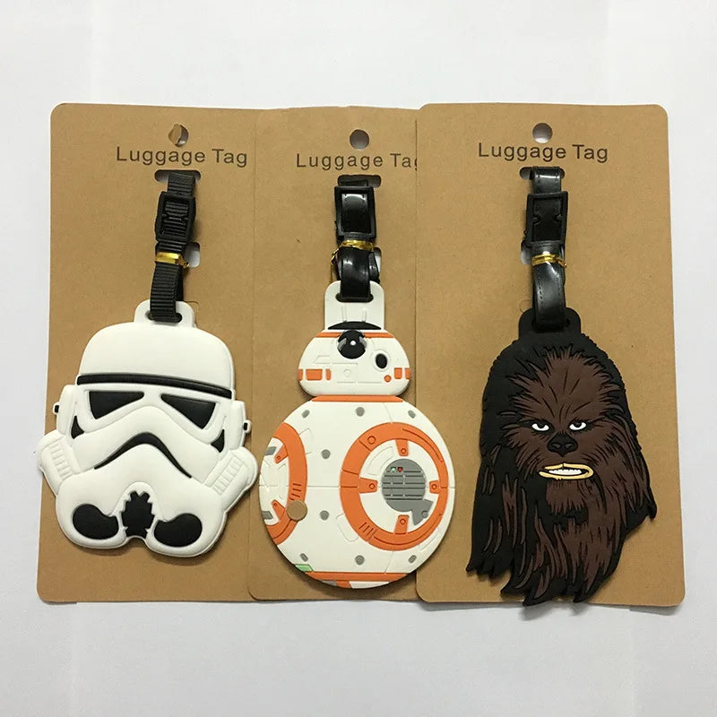 Star Wars PVC Soft Rubber Luggage Tag
