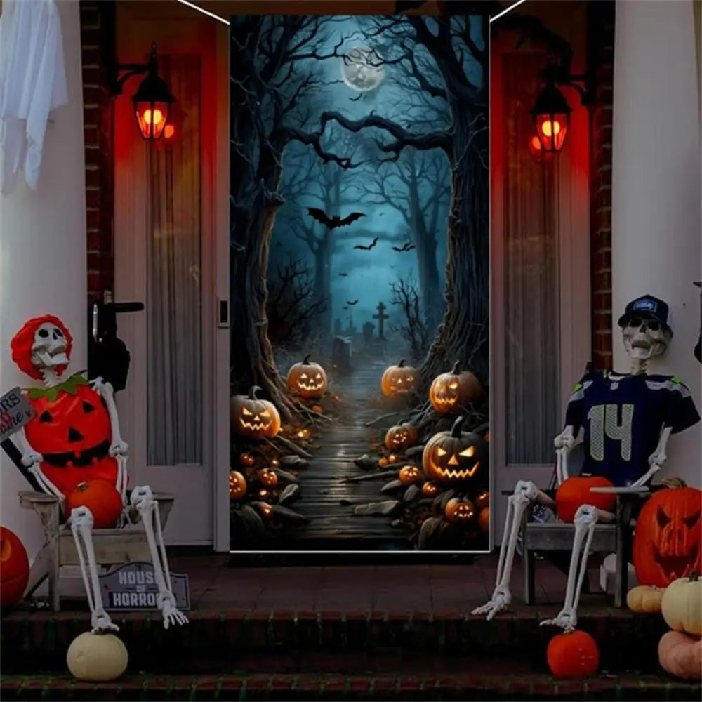 Halloween Door Decorations; Several Patterns to Choose From