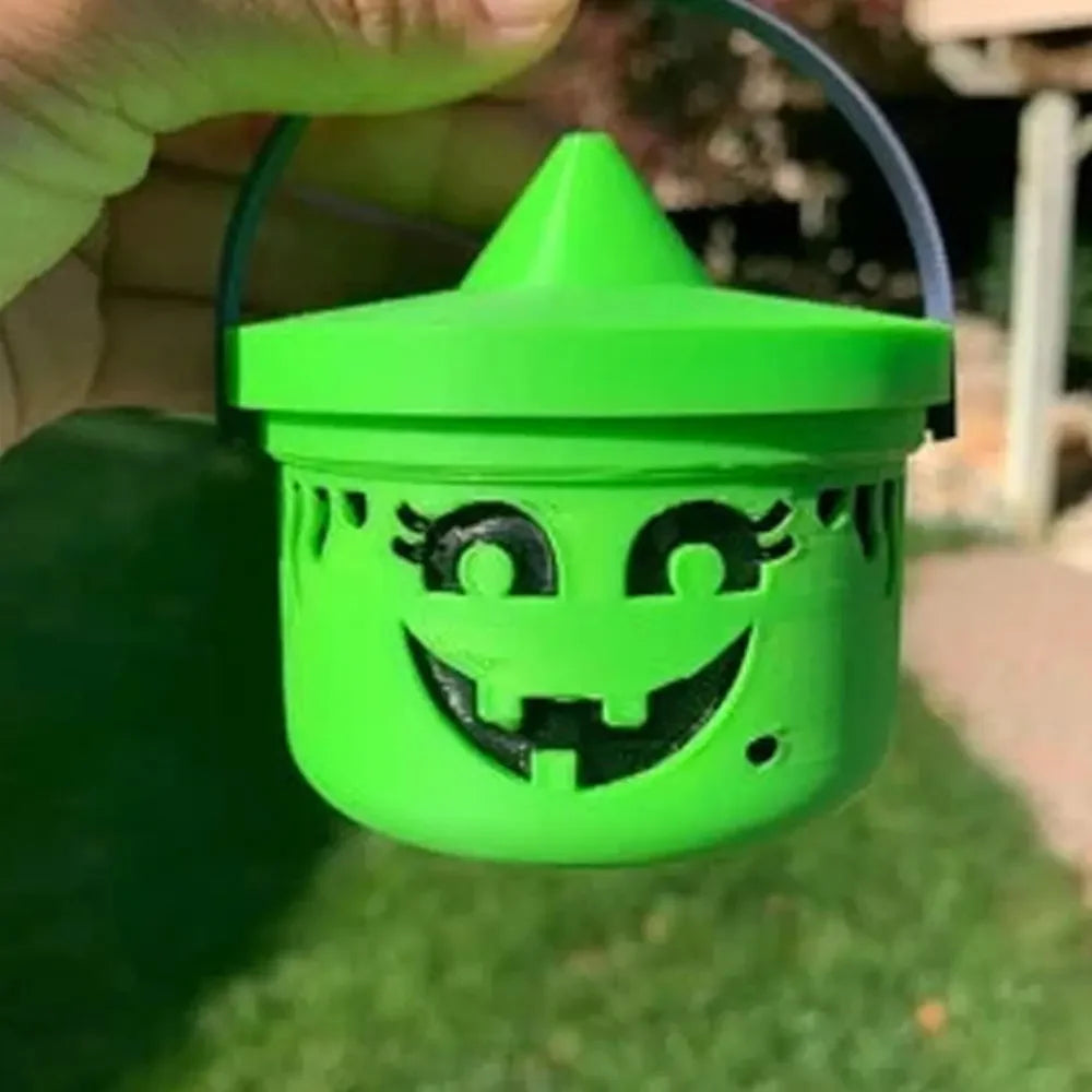 Small Halloween Pumpkin Trick or Treat Buckets For Party Favors