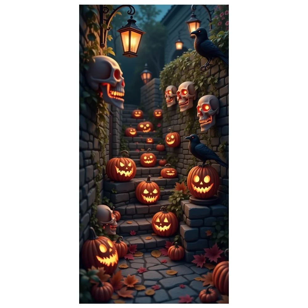 Halloween Door Decorations; Several Patterns to Choose From