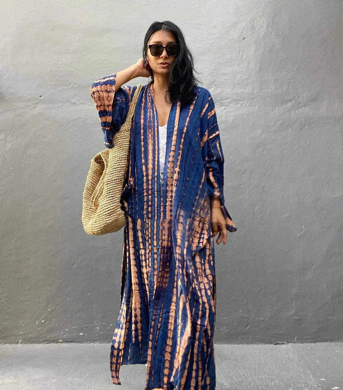 Bamboo Maxi Beach Cover Up
